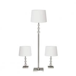 Olivia 60.5 in. Steel Lamp Bonus Pack by Adesso