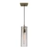Dalton 1-Light Antique Brass Pendant by Adesso