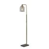 Bristol 55 in. 1-Light Antique Brass Bulb Pendant by Adesso