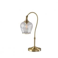 Bradford 23.25 in. Antique Brass Table Lamp by Adesso
