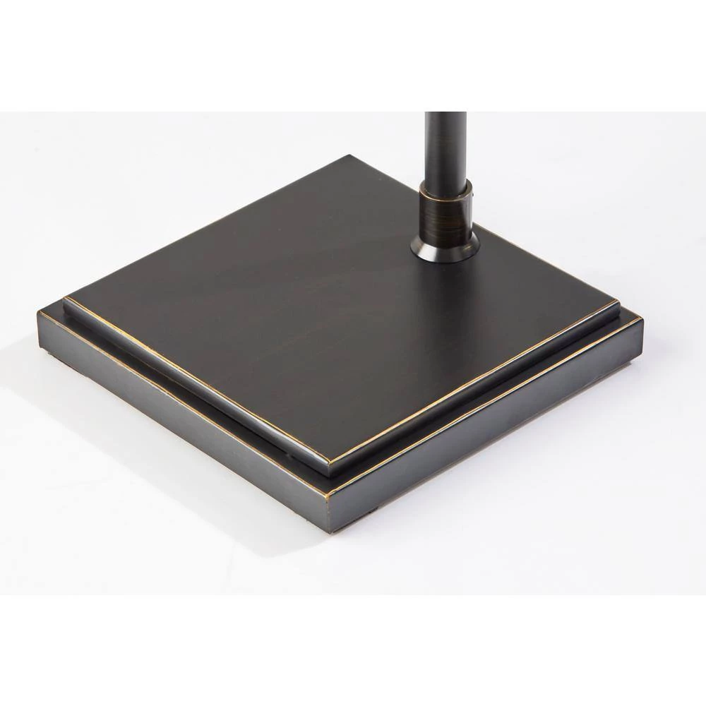 York 66 in. 1-Light Antique Bronze Bulb Pendant by Adesso - Image 3