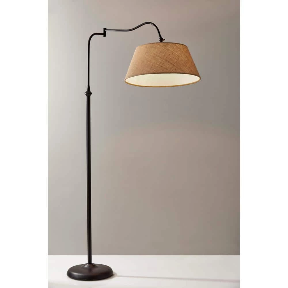 Rodeo 61 in. H Antique Bronze Floor Lamp by Adesso - Image 5