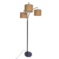 80 in. Antique Bronze 3 Arc Floor Lamp by Adesso