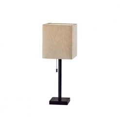 Estelle 24 in. Antique Bronze Table Lamp by Adesso