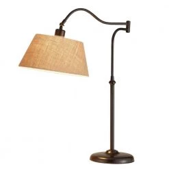 Rodeo 27 in. H Antique Bronze Table Lamp by Adesso