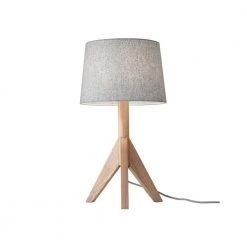24.5 in. Beige Eden Table Lamp by Adesso