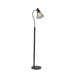 1-Light Beckett 60.25 in. Black Pendant by Adesso