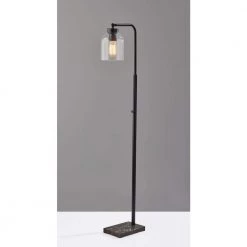 Bristol 55 in. 1-Light Black Bulb Pendant by Adesso
