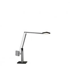 ADS360 Cooper 37 in. Integrated LED Black Desk Lamp by Adesso