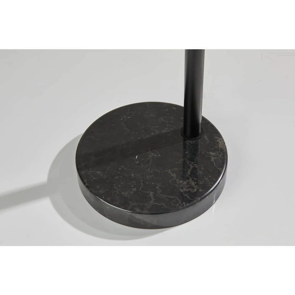 Bowery 82 in. Black 3-Arm Arc Lamp by Adesso - Image 6