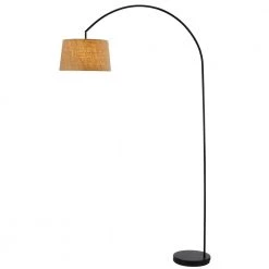 Goliath 83 in. Black Arc Lamp by Adesso