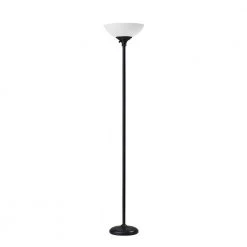 Glenn 71 in. Black Torchierre Floor Lamp by Adesso