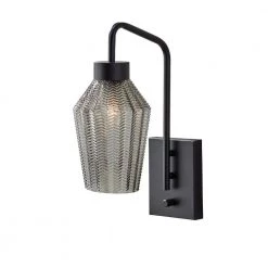 Belfry 16.5 in. Black Table Lamp by Adesso