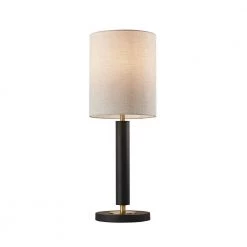 Hollywood 27 in. Black Table Lamp by Adesso