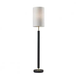 Hollywood 58 in. H Black Floor Lamp by Adesso