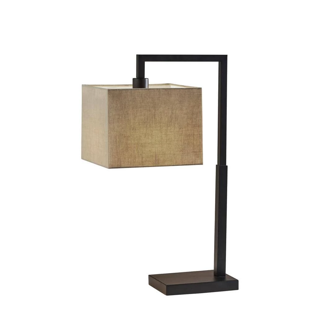 Richard 25 in. Black Table Lamp by Adesso