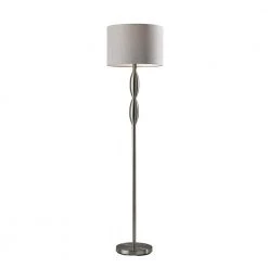 Lance 60.5 in. 1-Light Brushed Steel Bulb Pendant by Adesso