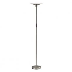 Solar 70.5 in. Integrated LED Brushed Steel Pendant by Adesso