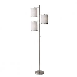 Bellows 74 in. Steel Tree Floor Lamp by Adesso