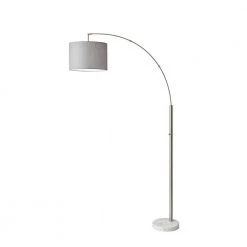Bowery 73.5 in. Steel Floor Lamp by Adesso