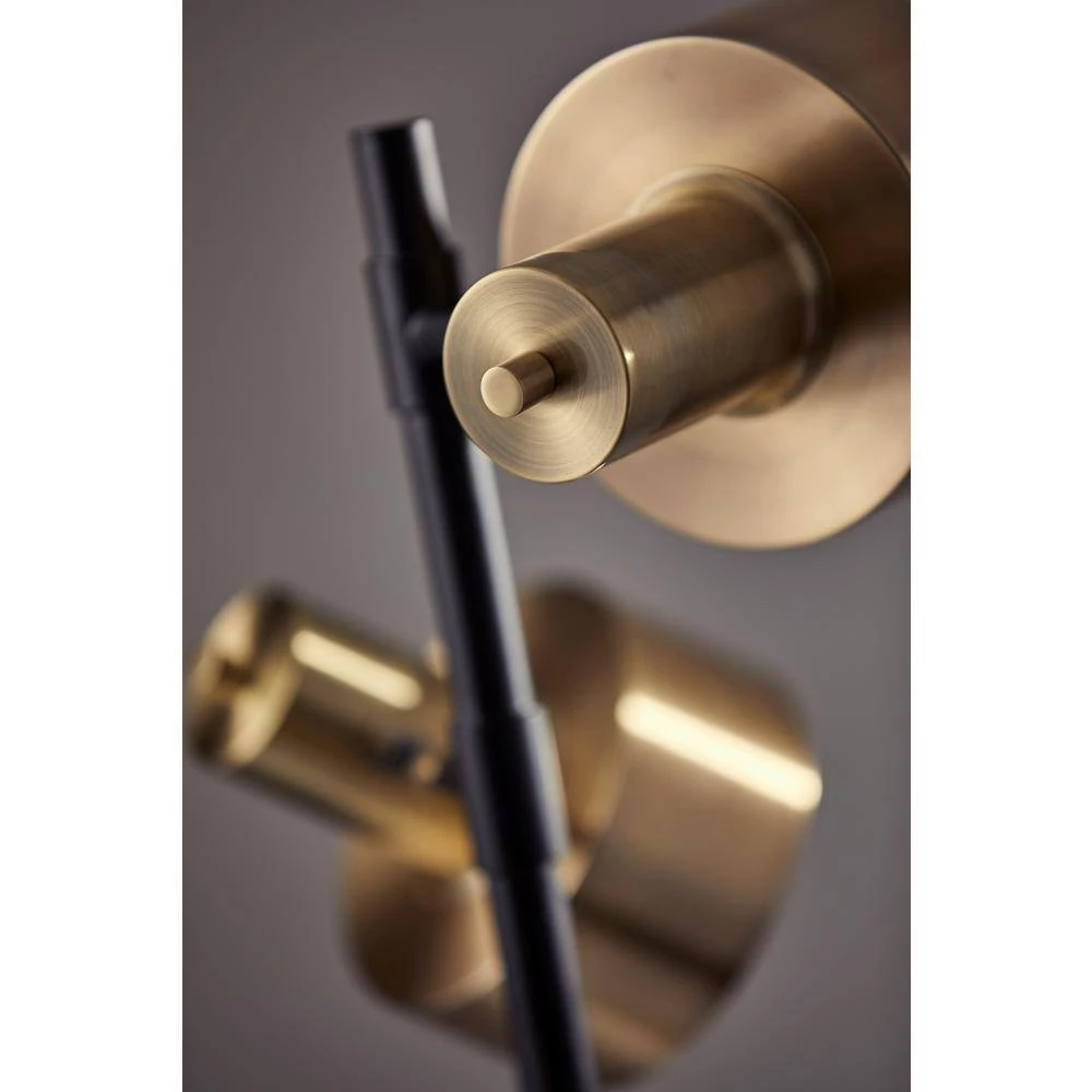 Clayton 66.5 in. Brass Floor Lamp by Adesso - Image 6