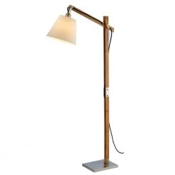 Walden 61 in. H Natural Floor Lamp by Adesso
