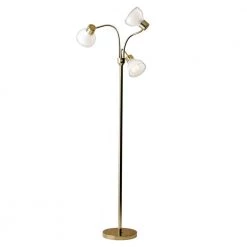 Presley 69 in. Gold Floor Lamp by Adesso