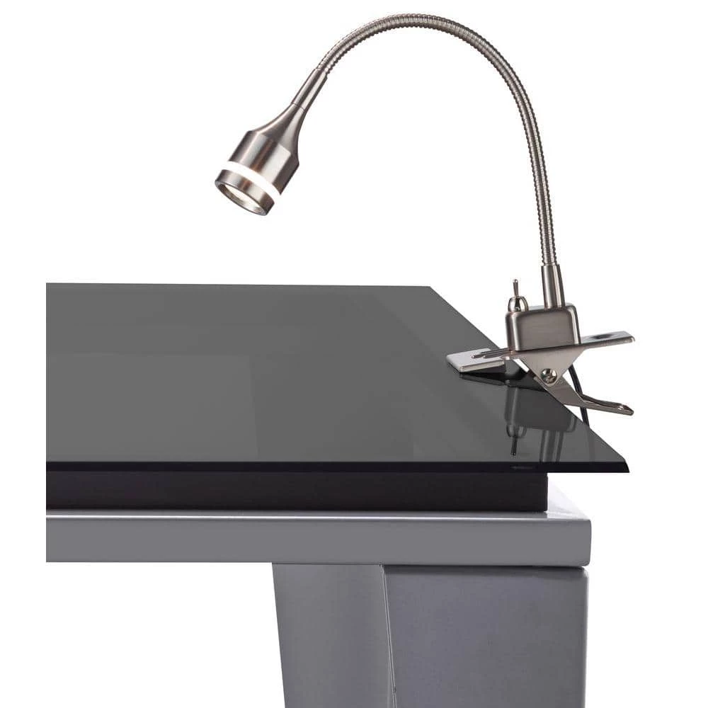 14.5 in. Steel Prospect LED Clip Lamp by Adesso