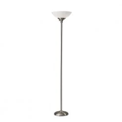 Glenn 71 in. Steel Torchiere Floor Lamp by Adesso