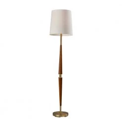 Weston 65.5 in. Walnut Floor Lamp by Adesso