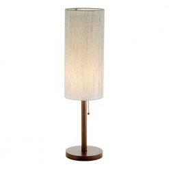Hamptons 31 in. Walnut Table Lamp by Adesso